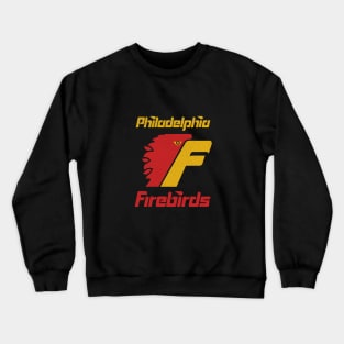 Iconic Philadelphia Firebirds Hockey Crewneck Sweatshirt